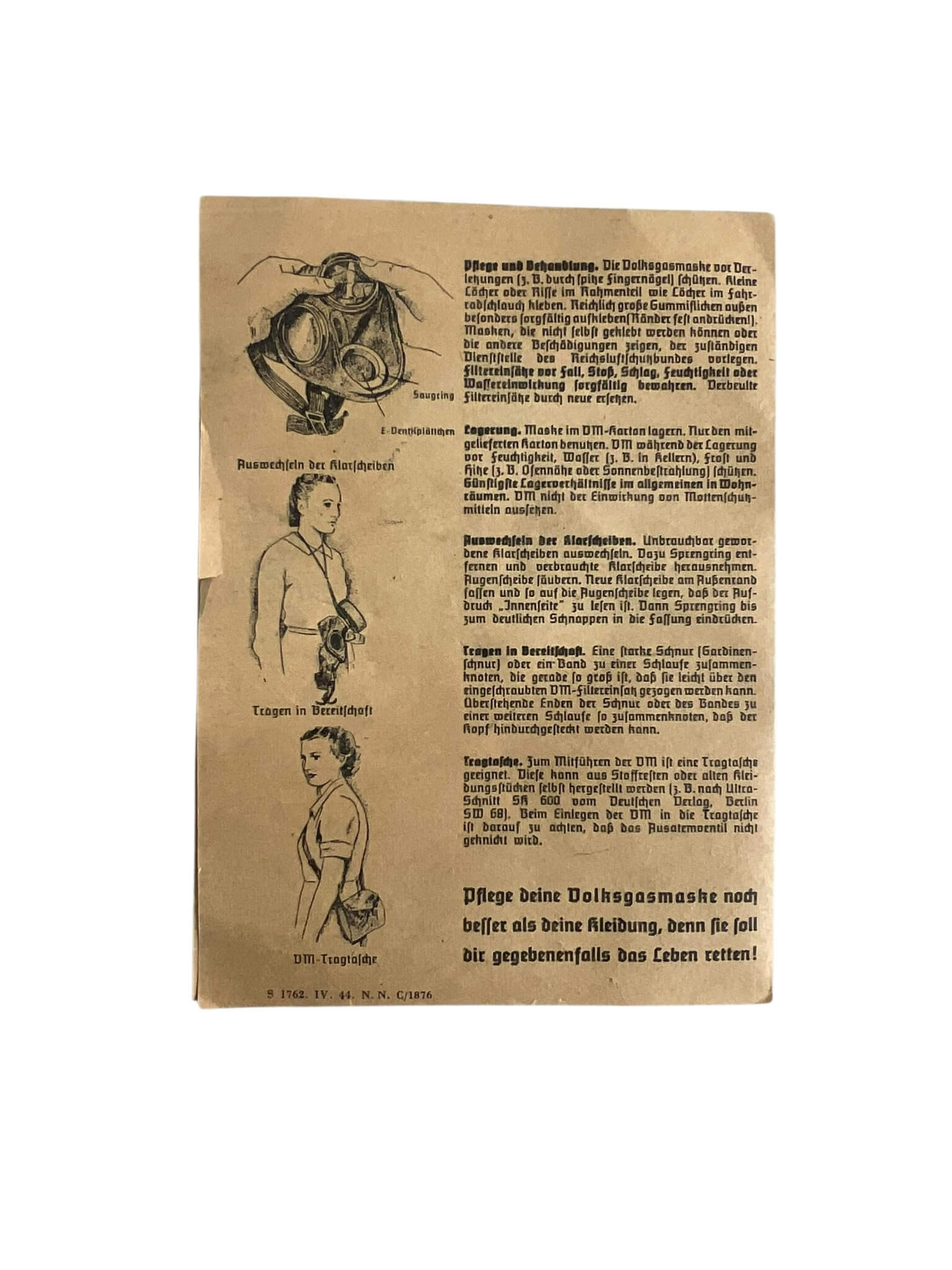 WW2 German Civilian Respirator In Box WW2 German Civilian Respirator In Box