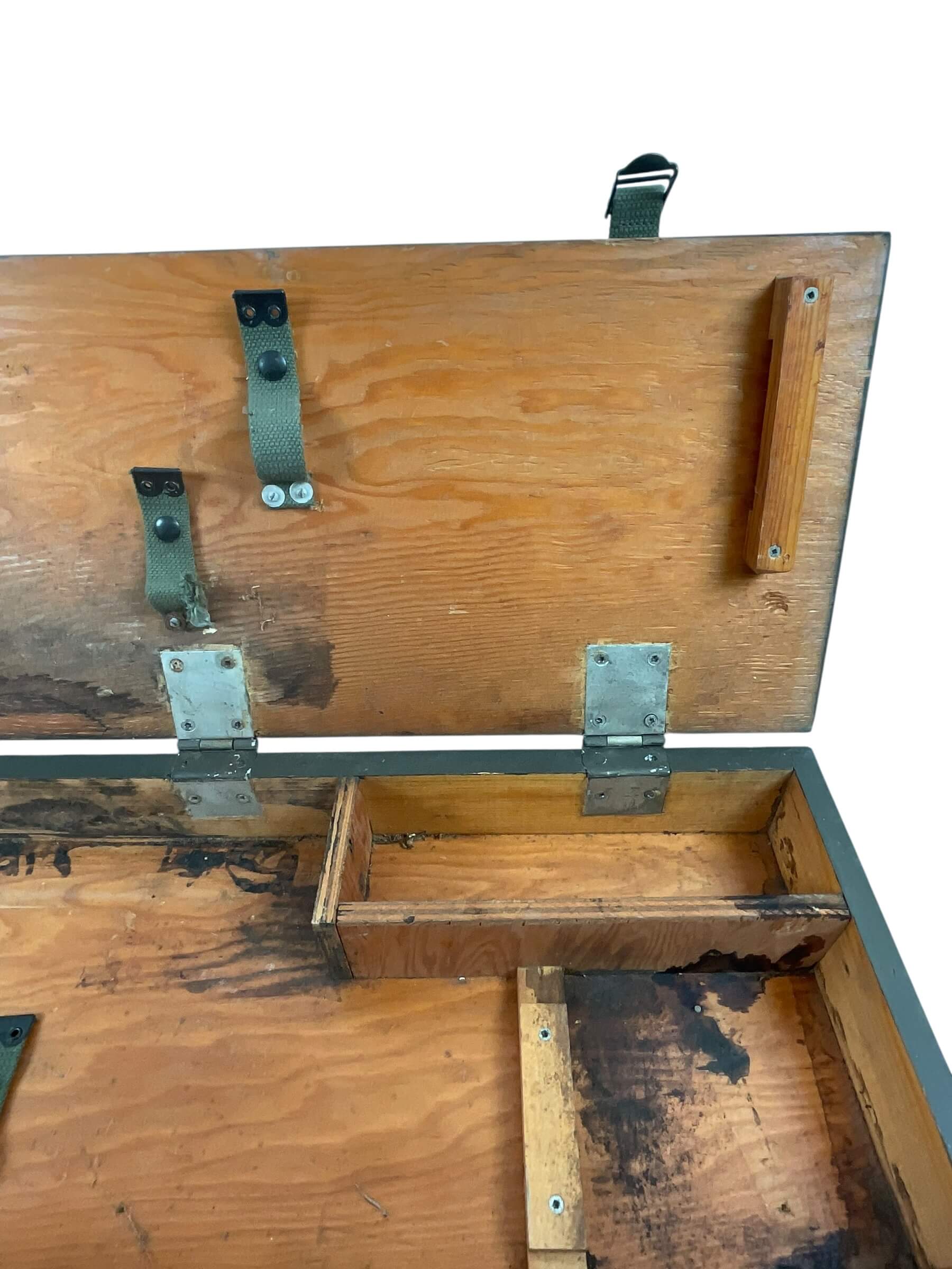 Canadian Army Wood Transit Box Canadian Army Wood Transit Box