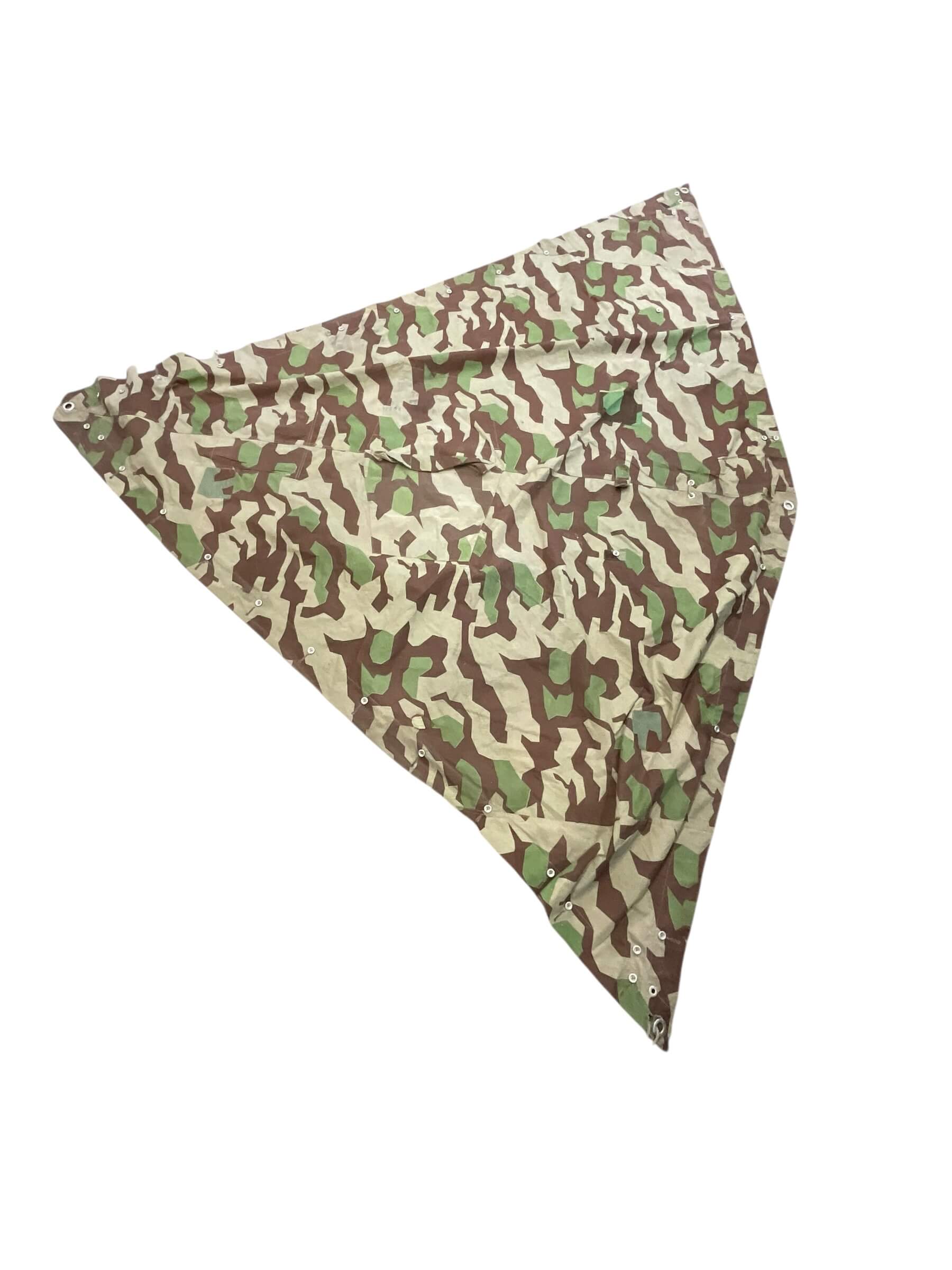 German Army Camouflage Zeltbahn Shelter Half German Army Camouflage Zeltbahn Shelter Half