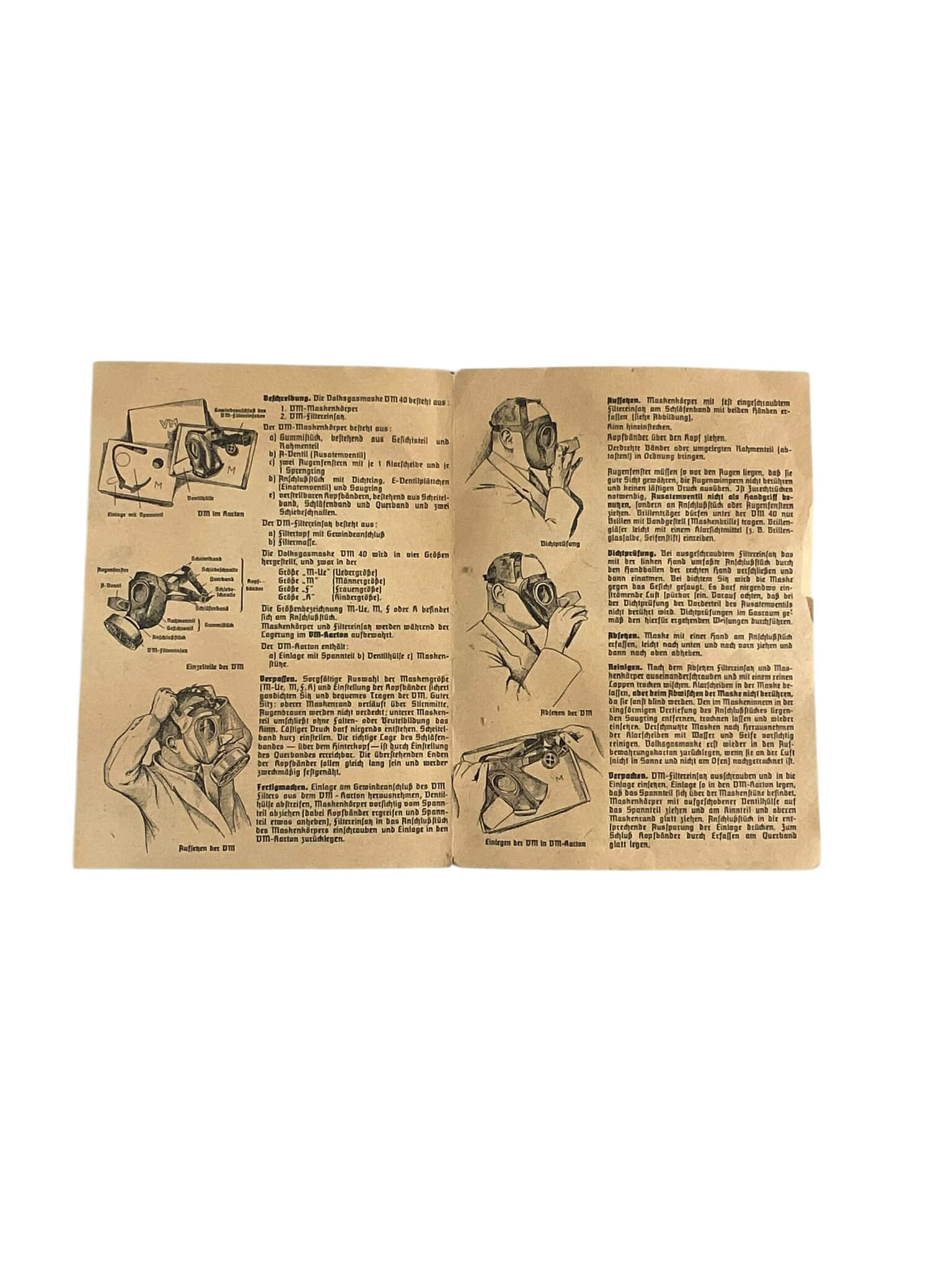 WW2 German Civilian Respirator In Box WW2 German Civilian Respirator In Box