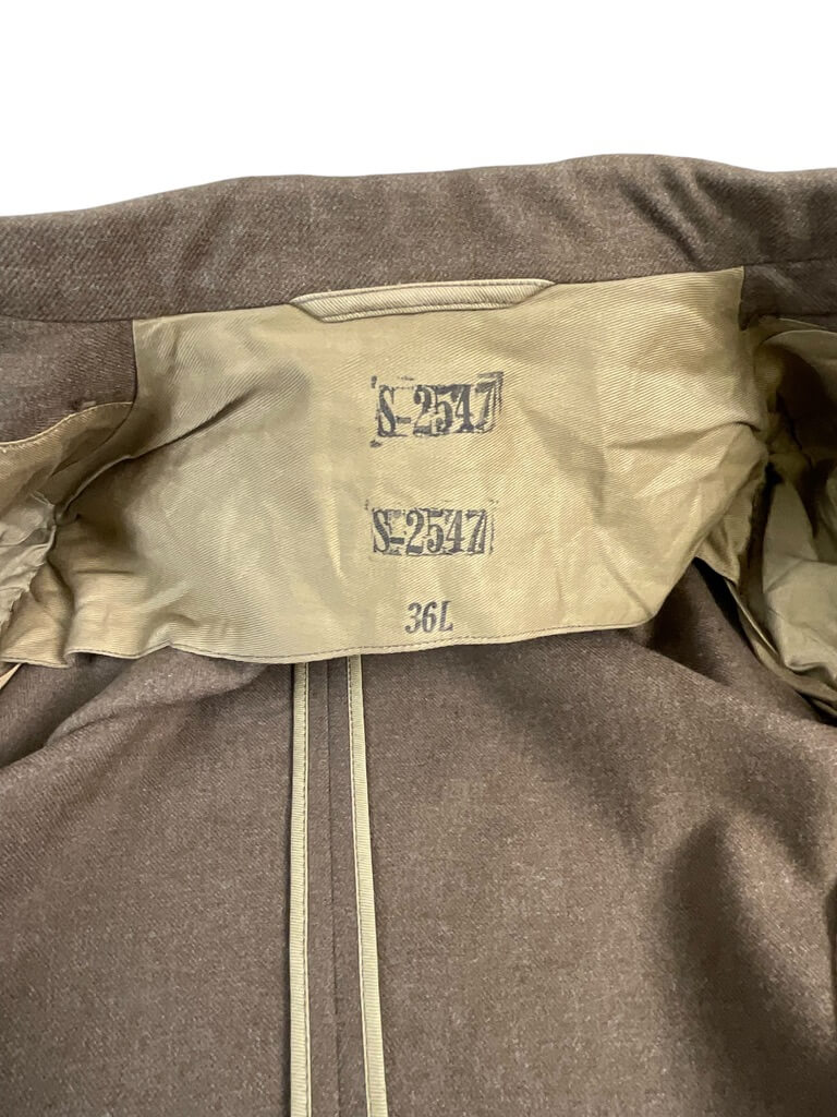 WW2 US Army 4 Pocket Other Ranks Tunic Jacket Size 36 Long With Laundry Numbers WW2 US Army 4 Pocket Other Ranks Tunic Jacket Size 36 Long With Laundry Numbers
