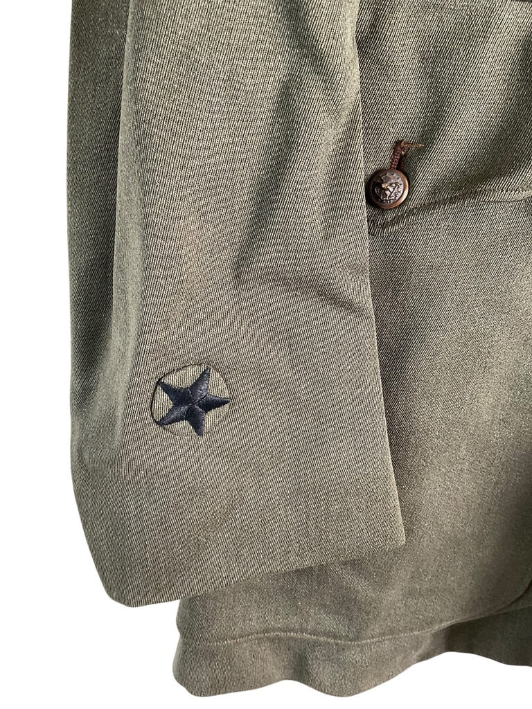 WW2 US USN Navy Officers Green Tunic WW2 US USN Navy Officers Green Tunic