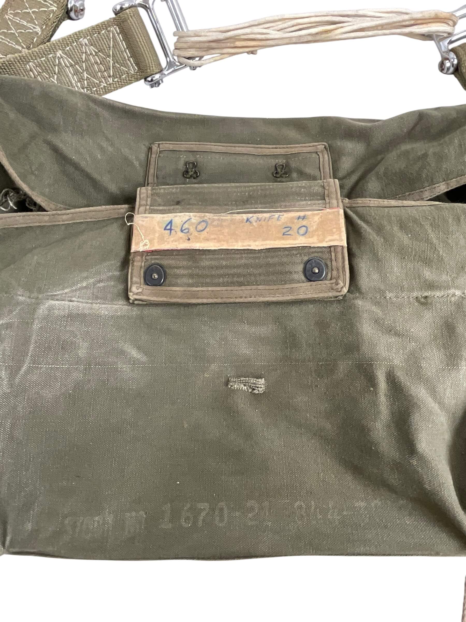 Canadian Forces Reserve Parachute Pack EMPTY Canadian Forces Reserve Parachute Pack EMPTY