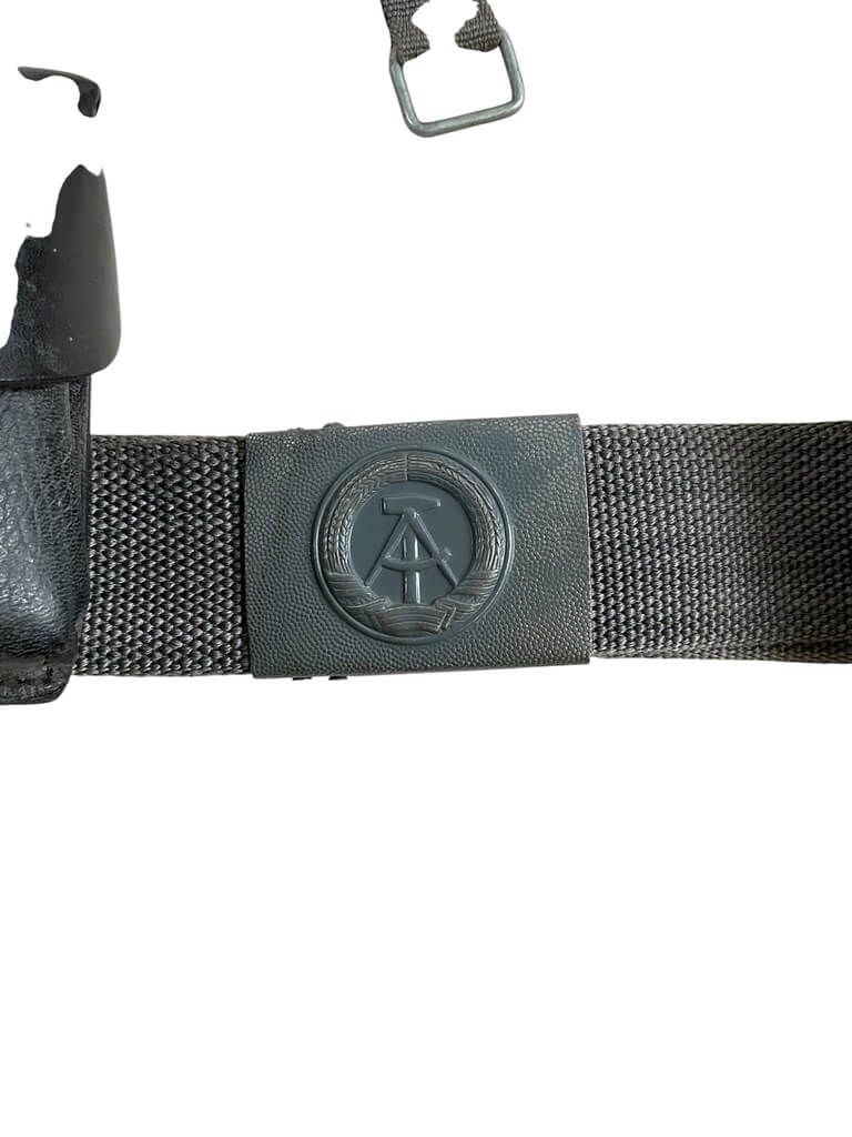East German Belt Buckle With Webbing Set East German Belt Buckle With Webbing Set