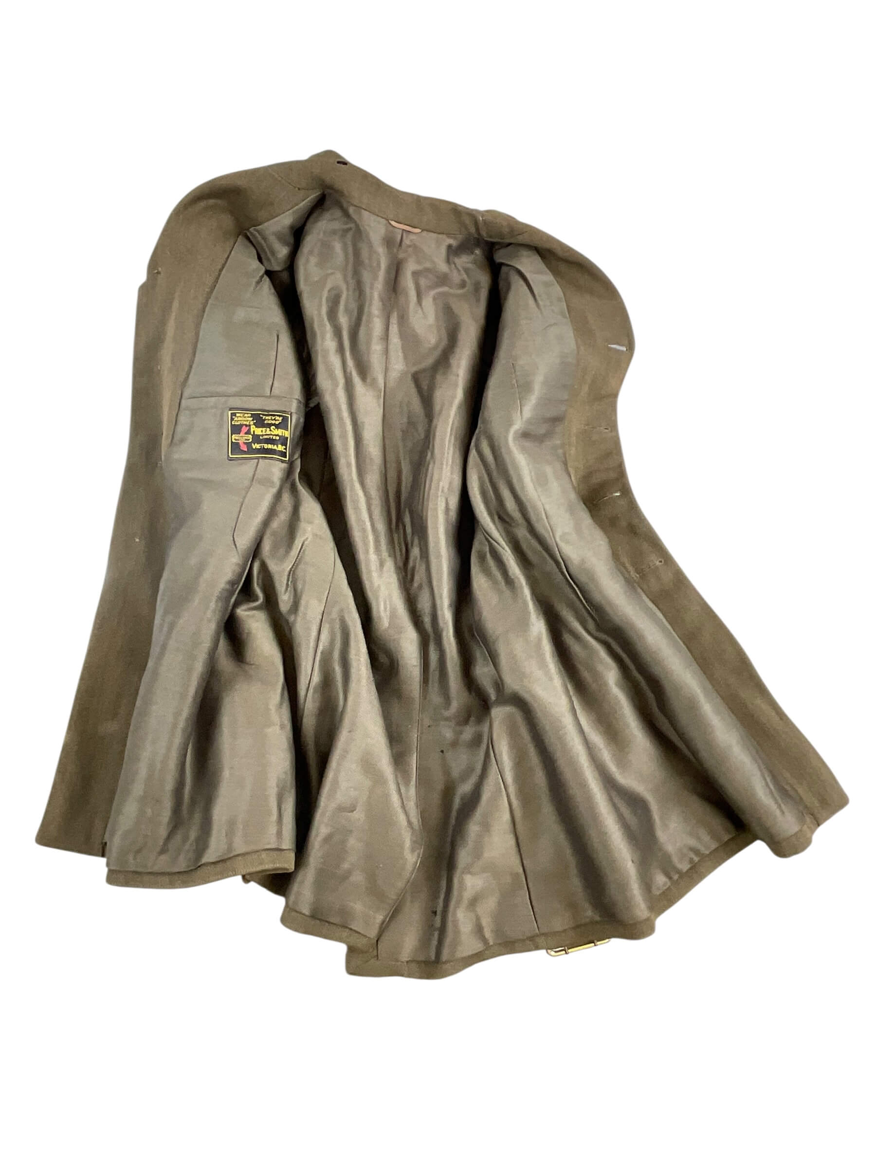 WW2 Canadian RCAMC Officers 4 Pocket Named Service Dress Jacket WW2 Canadian RCAMC Officers 4 Pocket Named Service Dress Jacket