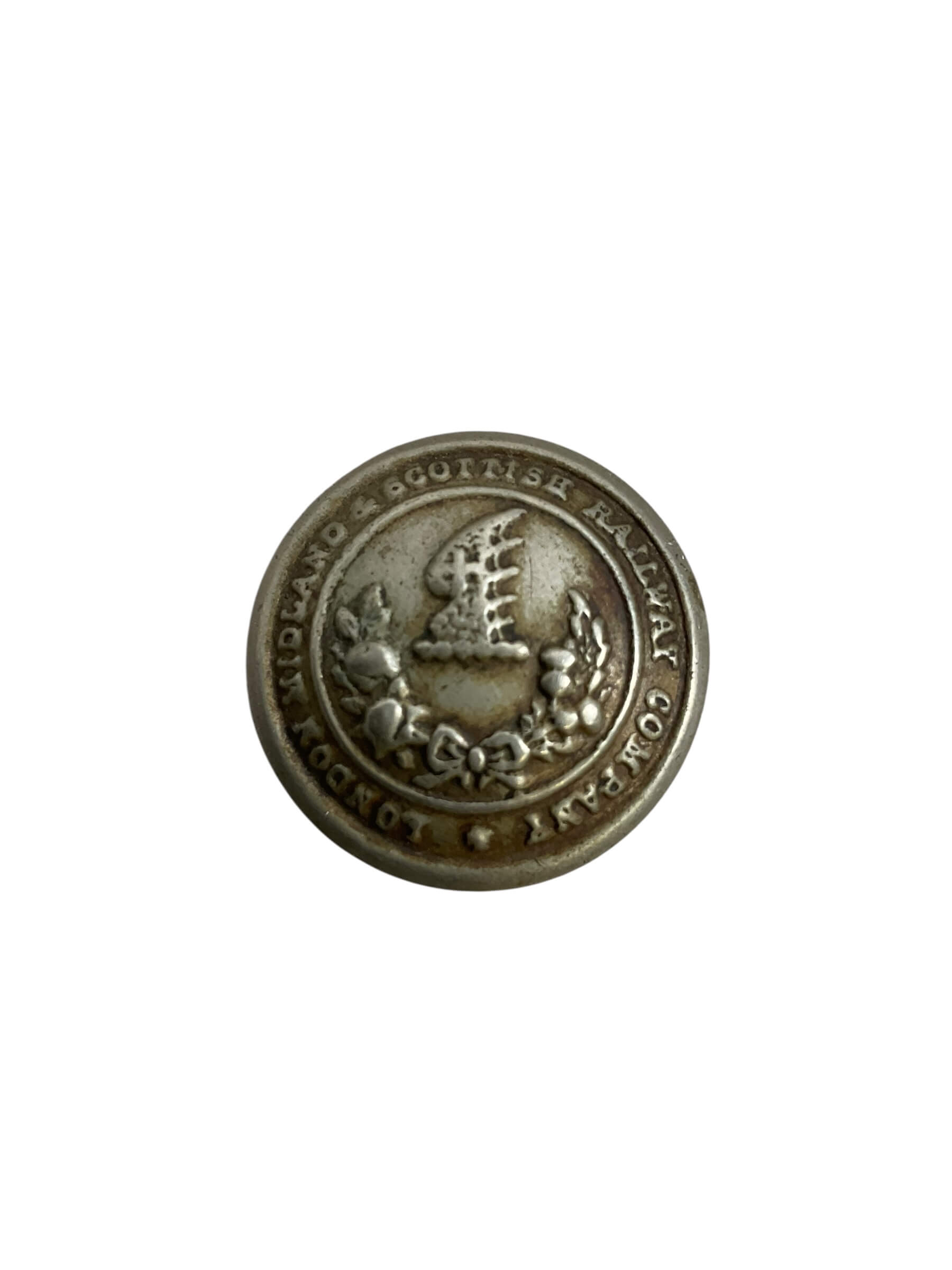 London Midland and Scottish Railway Company Full Size Button London Midland and Scottish Railway Company Full Size Button