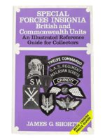 WW2 British Special Forces Insignia British and Commonwealth Units Used Hardcover Reference Book