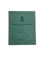 Canadian The Irish Regiment of Canada Rules and Regulations Officers ess 1932 Softcover Booklet