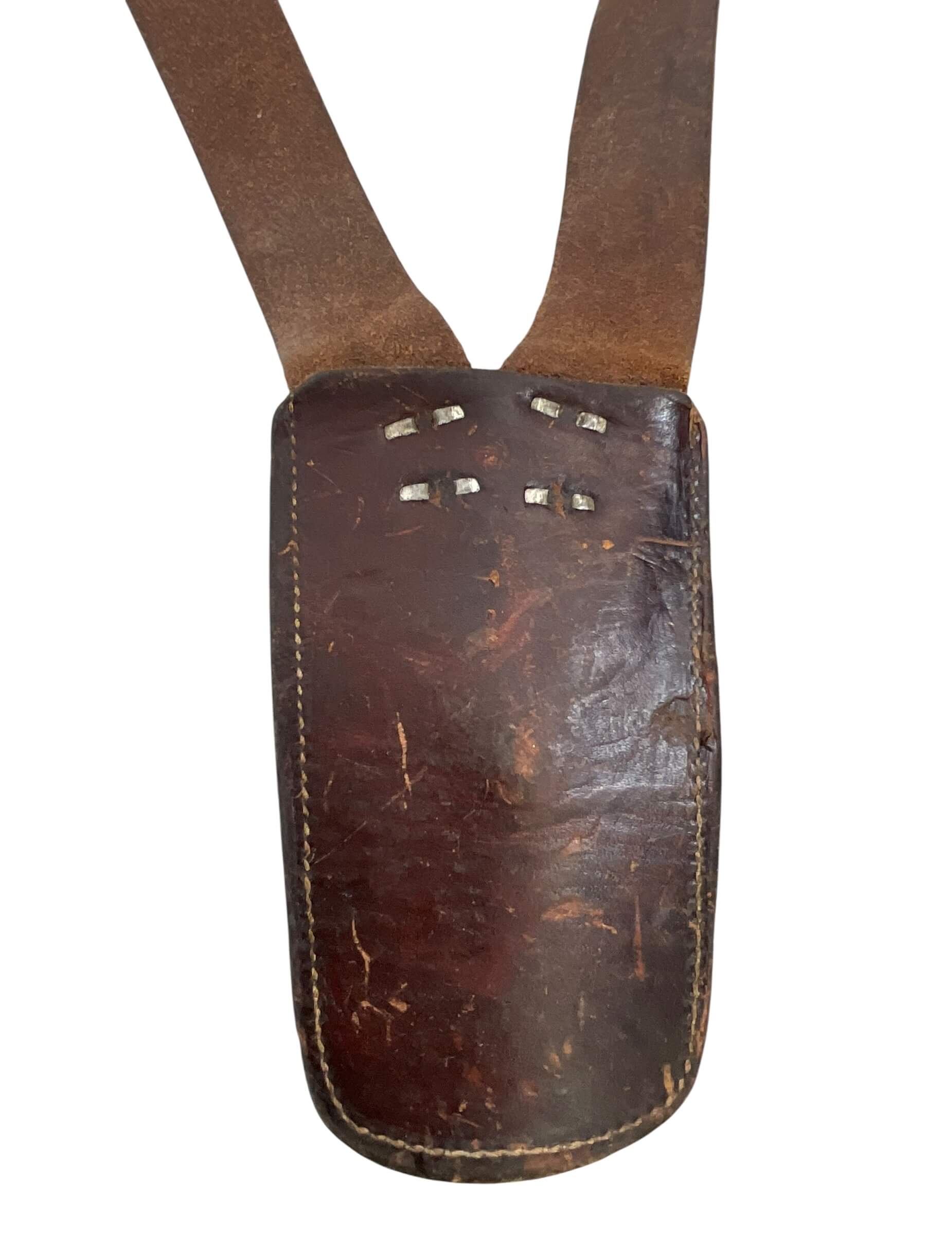 British Army Leather Flag Pole Carrier British Army Leather Flag Pole Carrier