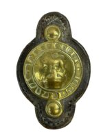 British Army Cavalry Martingale with Battle Honours Waterloo Penninsula