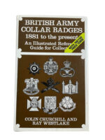 British Army Collar Badges 1881 to the Present Used Hardcover Reference Book