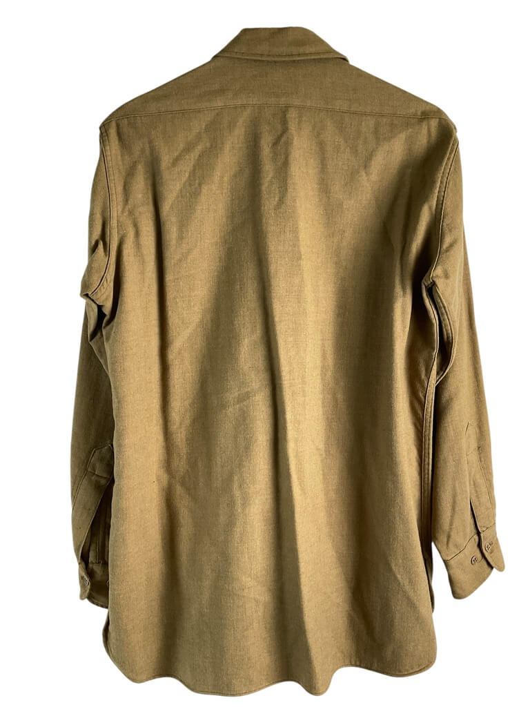 WW2 US Army Other Ranks Wool Shirt Size 15 1/2 WW2 US Army Other Ranks Wool Shirt Size 15 1/2
