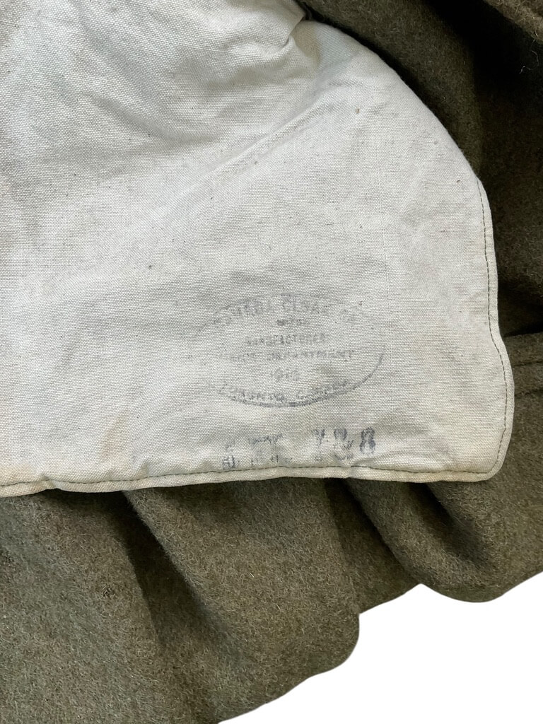 WW1 Canadian CEF Great Coat Named With Extras WW1 Canadian CEF Great Coat Named With Extras
