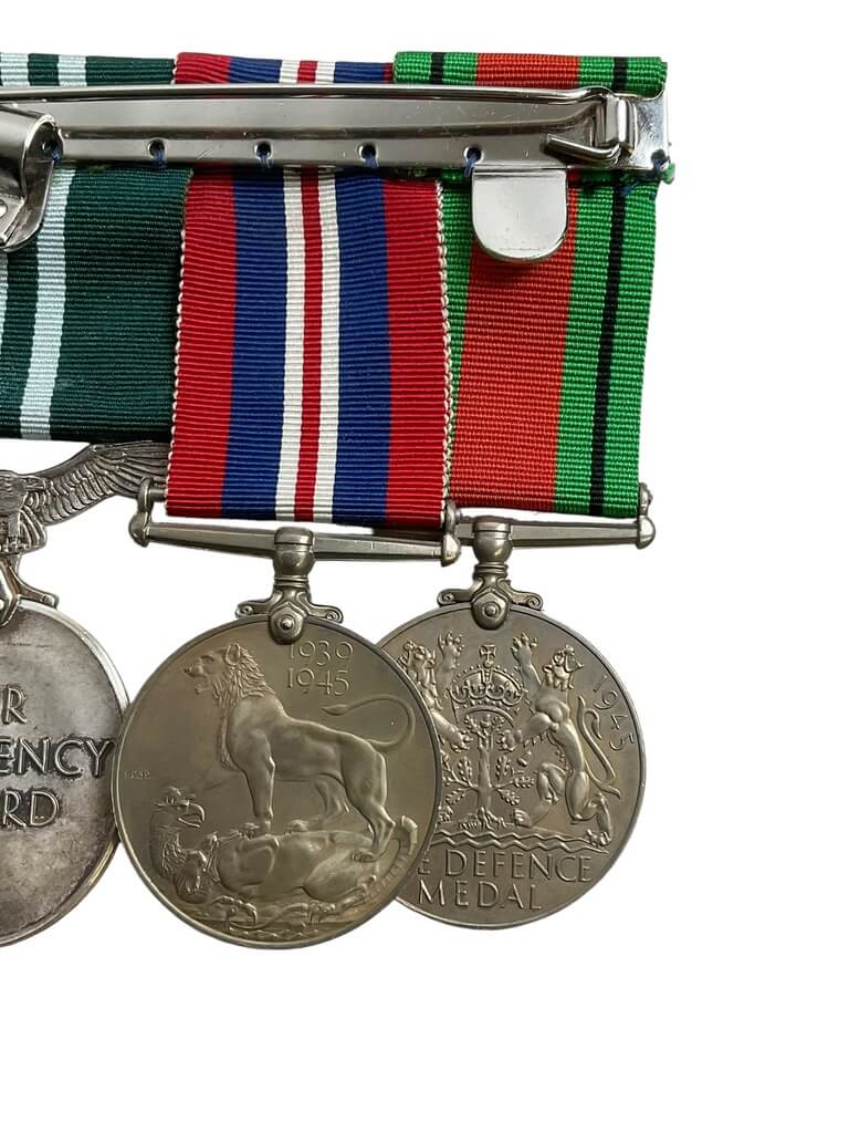 WW2 British RAF Full Size Medal Group X 3 Air Efficiency FS GW Barlow W AUX AF Female WW2 British RAF Full Size Medal Group X 3 Air Efficiency FS GW Barlow W AUX AF Female