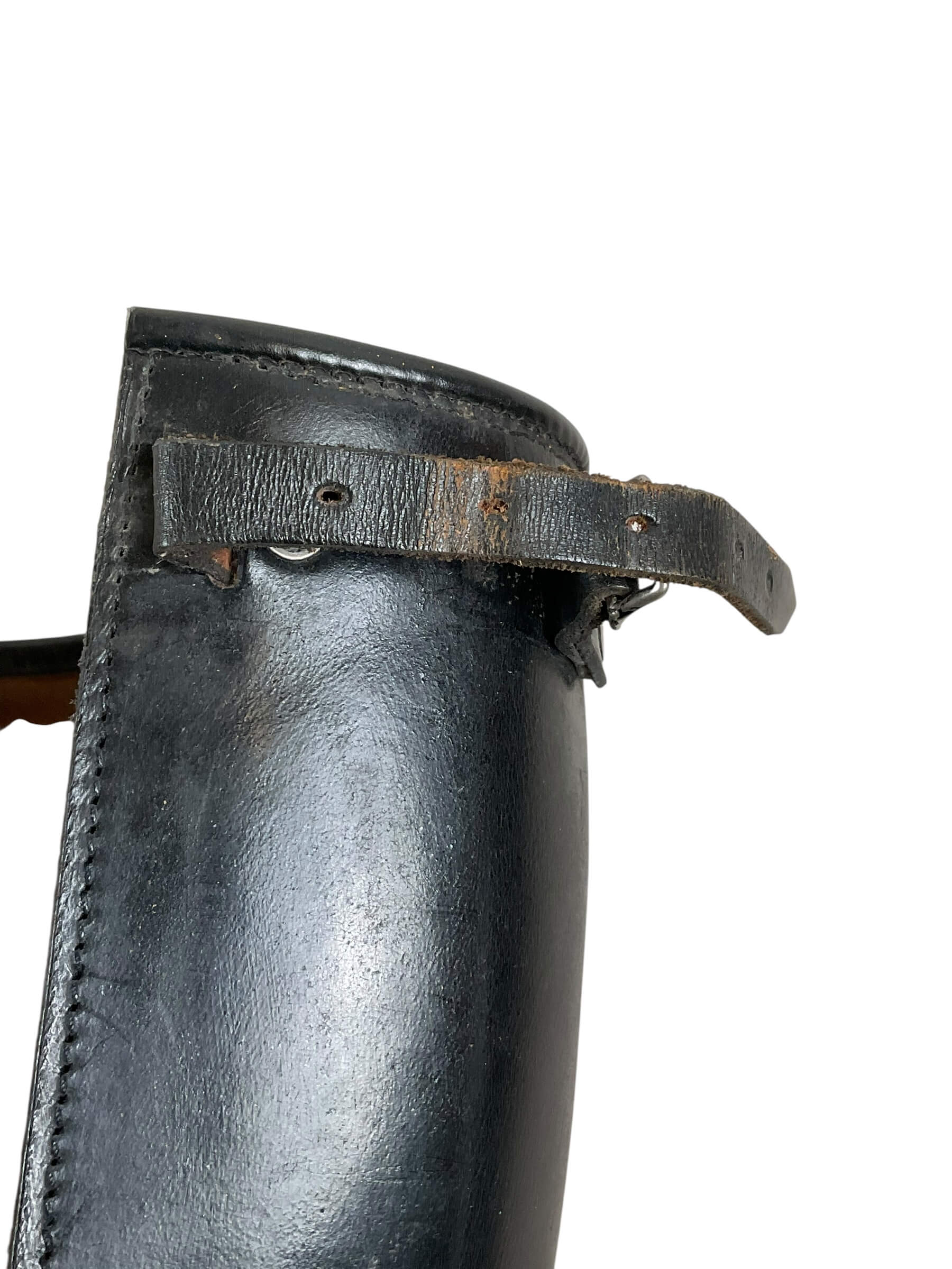 British Army Officers Black Leather Leggings British Army Officers Black Leather Leggings