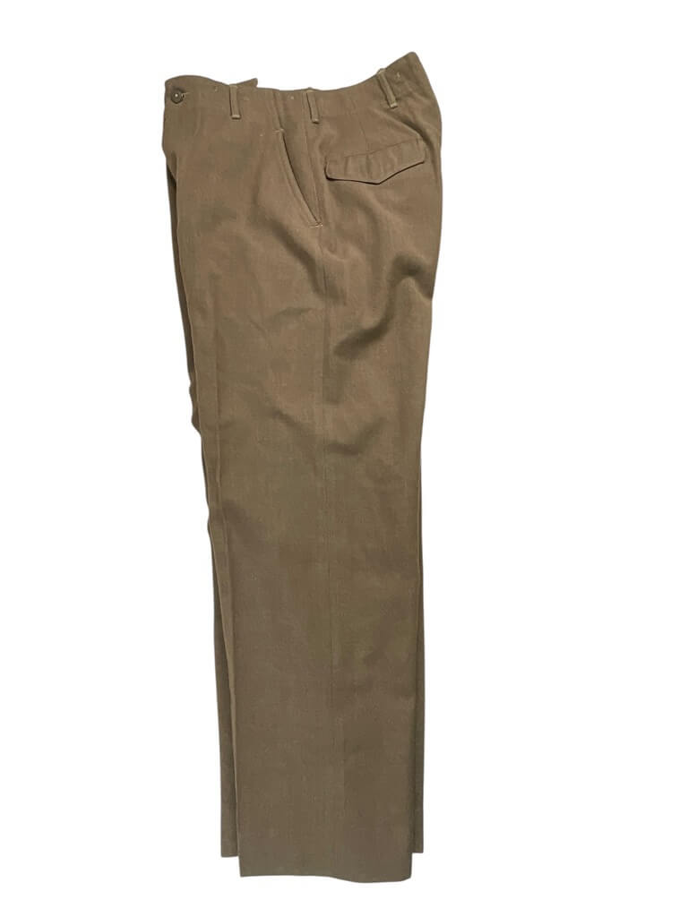 WW2 US Army Field Trousers Pants Size 31 X 31 Dated 1945 WW2 US Army Field Trousers Pants Size 31 X 31 Dated 1945