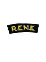 WW2 British REME Shoulder Title Insignia Single