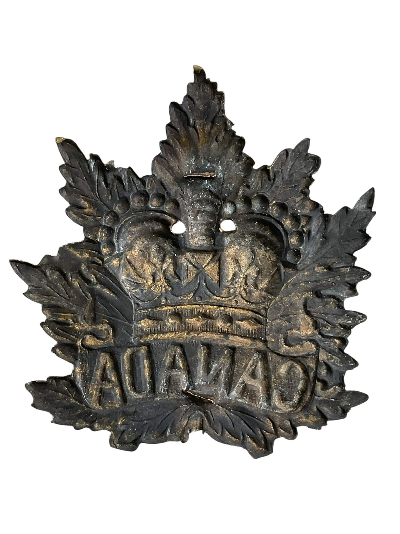 Canadian Boer War Cap Badge Canadian Boer War Cap Badge
