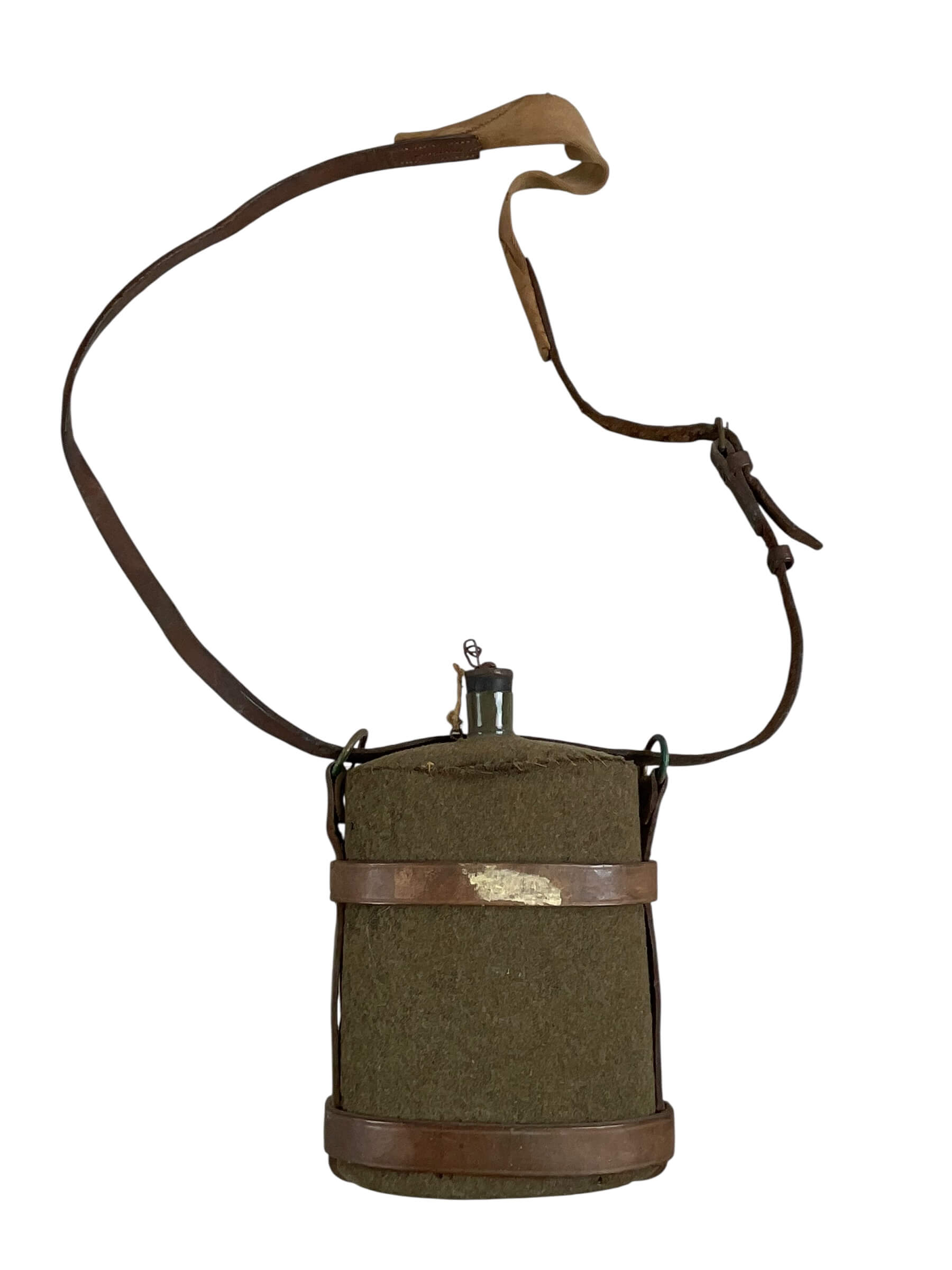 WW1 Canadian CEF Dismounted Canteen and Carrier C Broad Arrowed WW1 Canadian CEF Dismounted Canteen and Carrier C Broad Arrowed