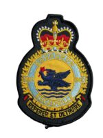Canadian Forces RCAF 880 Squadron Heraldic Patch Vintage Canadian Forces RCAF 880 Squadron Heraldic Patch Vintage