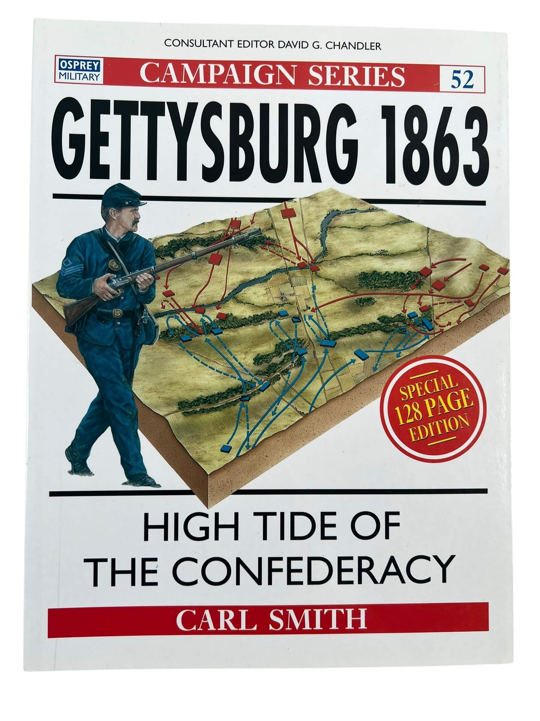 US Civil War Gettysburg 1863 Osprey Campaign Series No 52 New Softcover Reference Book US Civil War Gettysburg 1863 Osprey Campaign Series No 52 New Softcover Reference Book