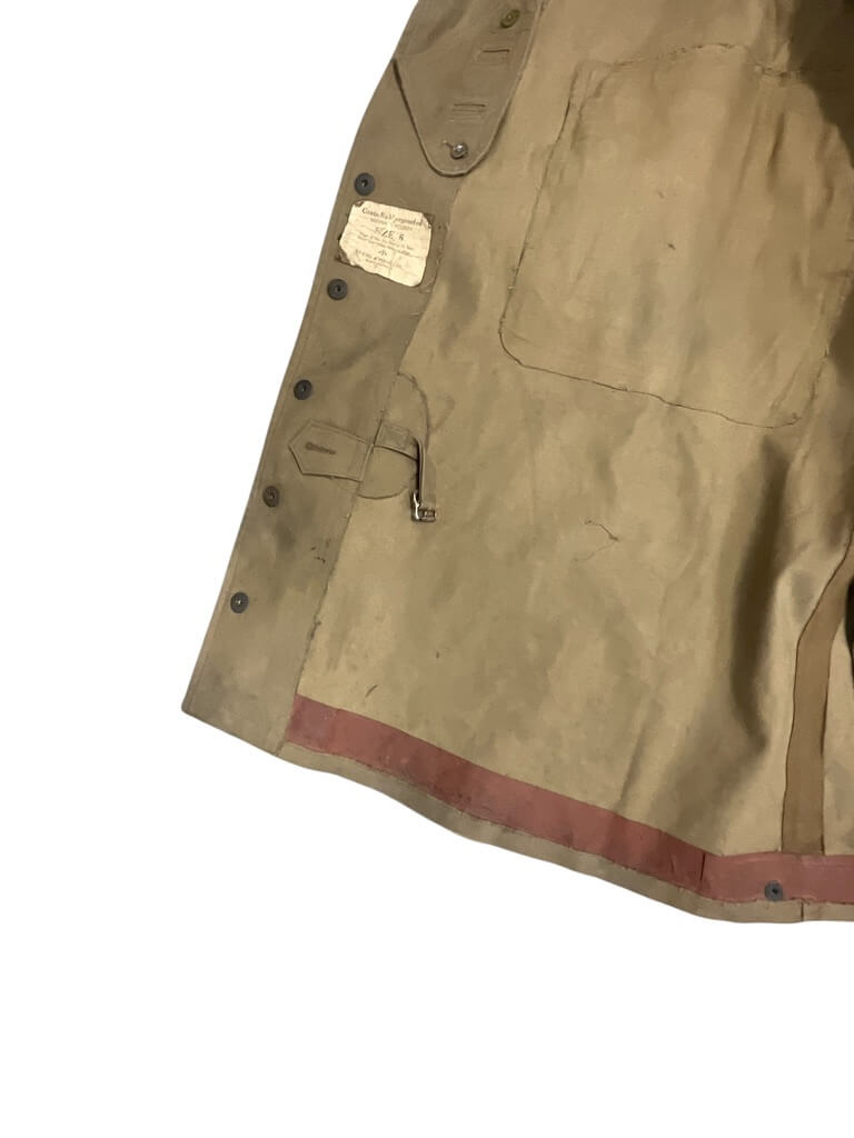 WW2 British Army Dispatch Riders Jacket Dated 1944 Size 6 Broad Arrowed WW2 British Army Dispatch Riders Jacket Dated 1944 Size 6 Broad Arrowed