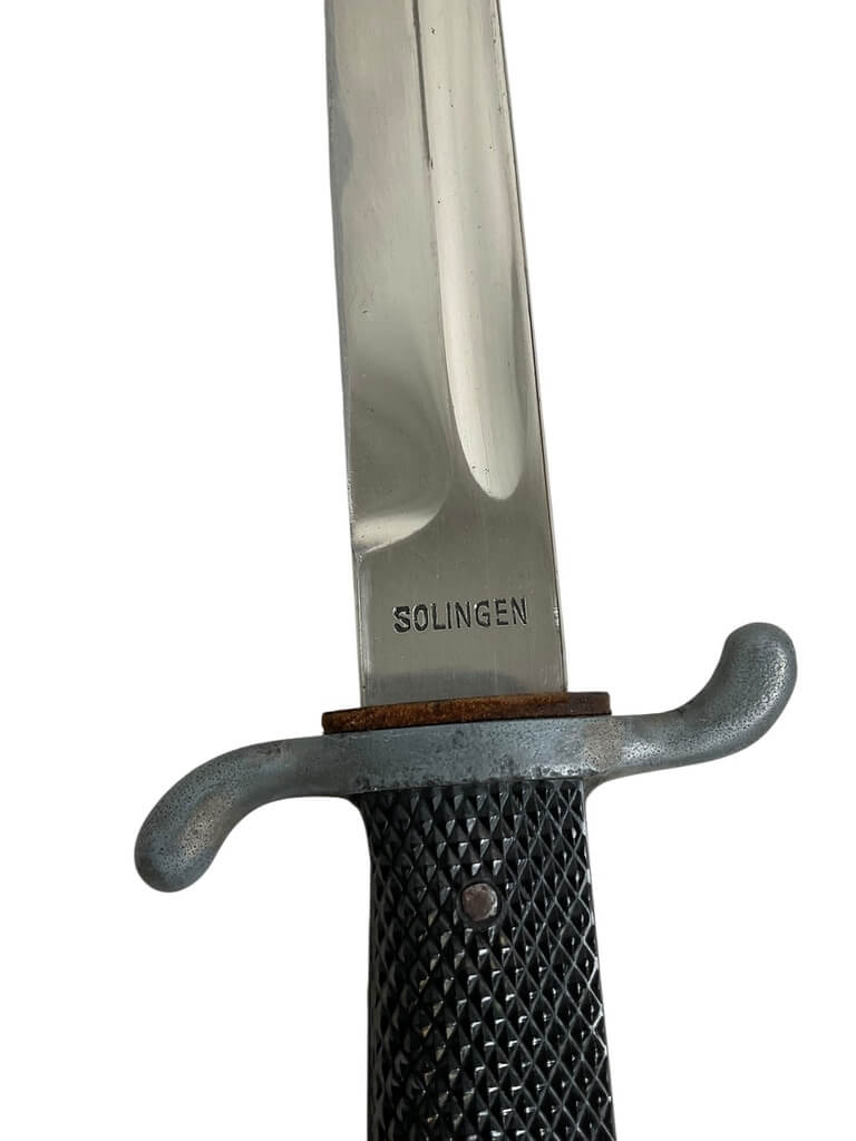 WW2 German Short Fire Bayonet With Scabbard Maker Solingen WW2 German Short Fire Bayonet With Scabbard Maker Solingen