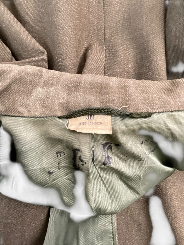 US USMC Other Ranks Tunic Jacket Dated 1969 US USMC Other Ranks Tunic Jacket Dated 1969