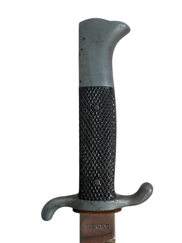 WW2 German Short Fire Bayonet With Scabbard Maker Solingen WW2 German Short Fire Bayonet With Scabbard Maker Solingen