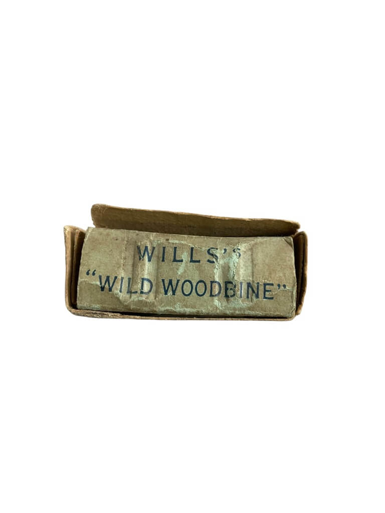 WW2 British Wild Woodbine Cigarettes Package EMPTY WW2 British Wild Woodbine Cigarettes Package EMPTY