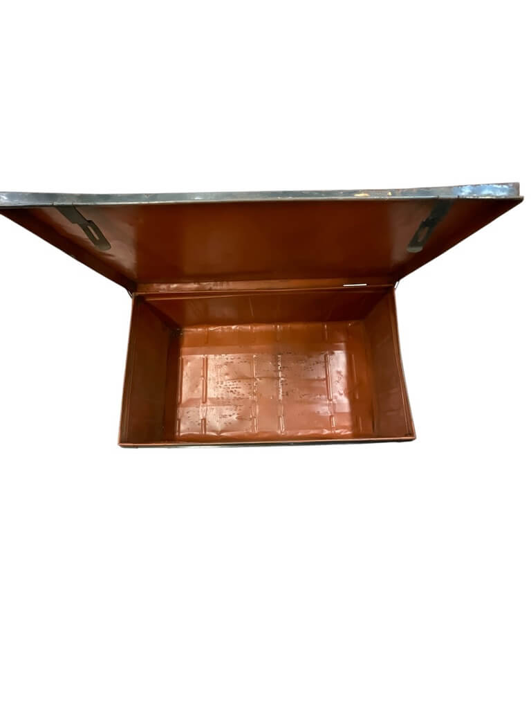 WW2 Canadian RCAF Named Air Commodore Barracks Box 33" X 18" X 13" WW2 Canadian RCAF Named Air Commodore Barracks Box 33" X 18" X 13"