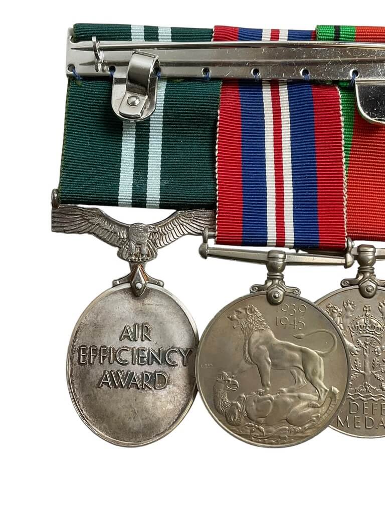 WW2 British RAF Full Size Medal Group X 3 Air Efficiency FS GW Barlow W AUX AF Female WW2 British RAF Full Size Medal Group X 3 Air Efficiency FS GW Barlow W AUX AF Female