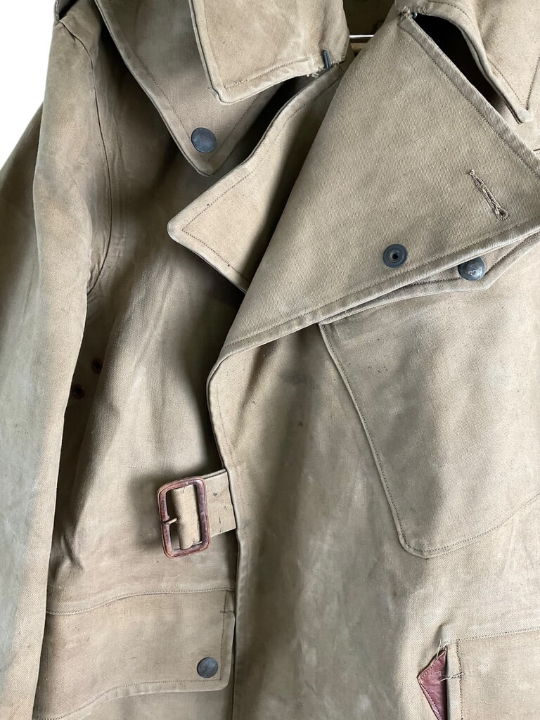 WW2 British Army Dispatch Riders Jacket Dated 1944 Size 6 Broad Arrowed WW2 British Army Dispatch Riders Jacket Dated 1944 Size 6 Broad Arrowed