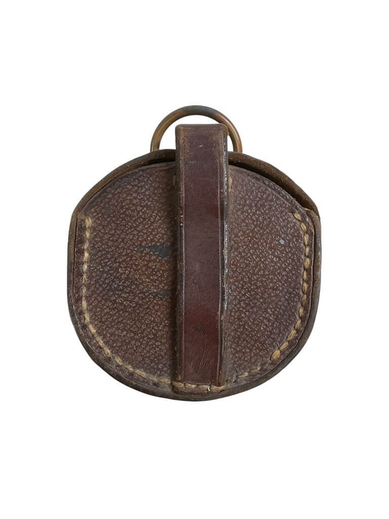 WW1 British BEF Private Purchase Marching Compass With Leather Pouch WW1 British BEF Private Purchase Marching Compass With Leather Pouch