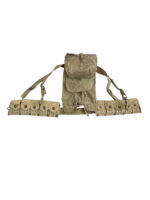 WW2 US Army Web Set Unit Marked Company F 136th ID