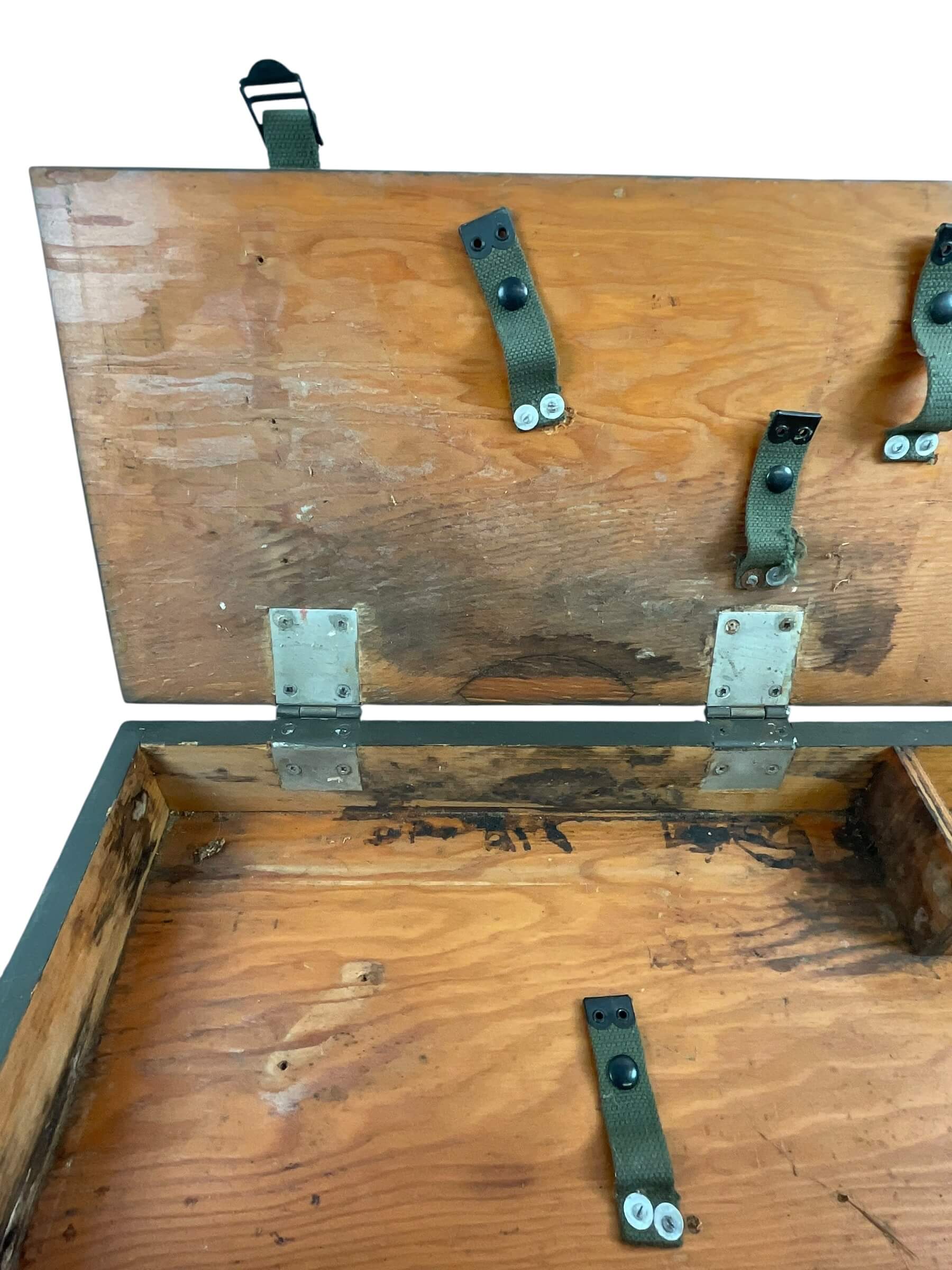 Canadian Army Wood Transit Box Canadian Army Wood Transit Box