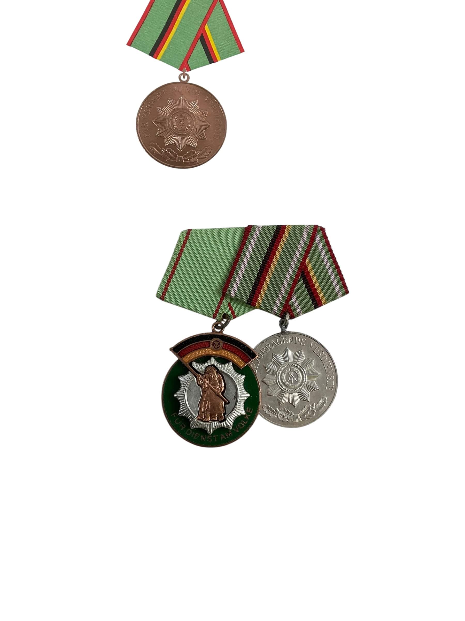 East German Police Officers Medal Group Lot X 10 With Documents East German Police Officers Medal Group Lot X 10 With Documents