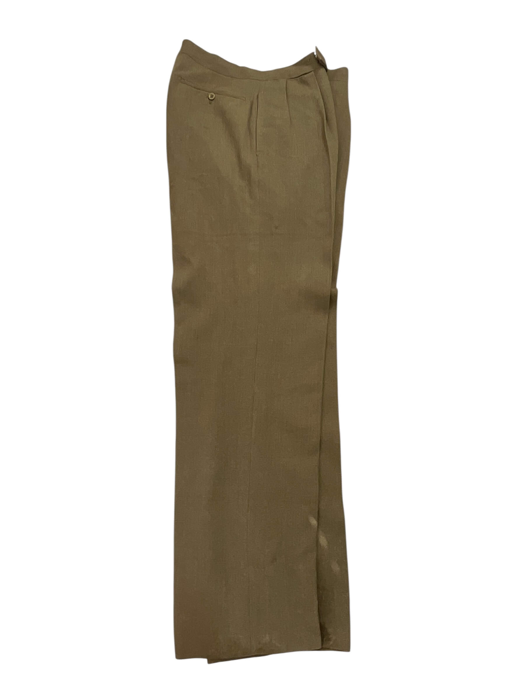WW2 Canadian Army Officers Service Dress Trousers Pants Waist 32" Inseam 32" WW2 Canadian Army Officers Service Dress Trousers Pants Waist 32" Inseam 32"