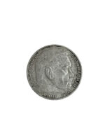 WW2 German 2 Reichsmark Coin