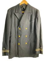 WW2 US USN Navy Named Officers Blue Tunic Dated 1943 WW2 US USN Navy Named Officers Blue Tunic Dated 1943