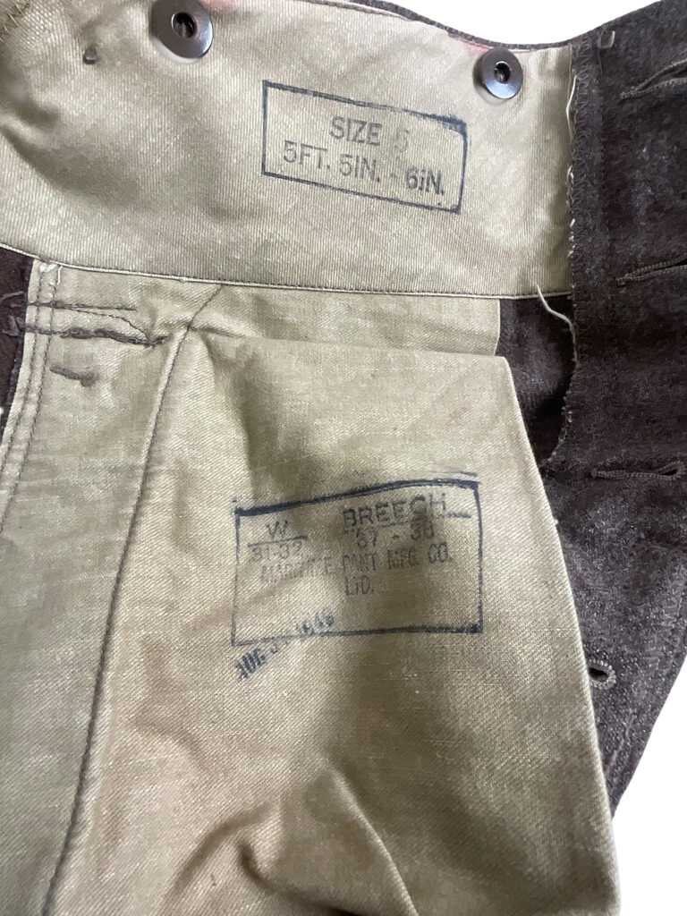 Canadian Army Battle Dress Trousers Pants Size 5 Canadian Army Battle Dress Trousers Pants Size 5