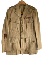 WW2 Canadian Army Lieutenant Artillery Tropical Officers Service Dress WW2 Canadian Army Lieutenant Artillery Tropical Officers Service Dress