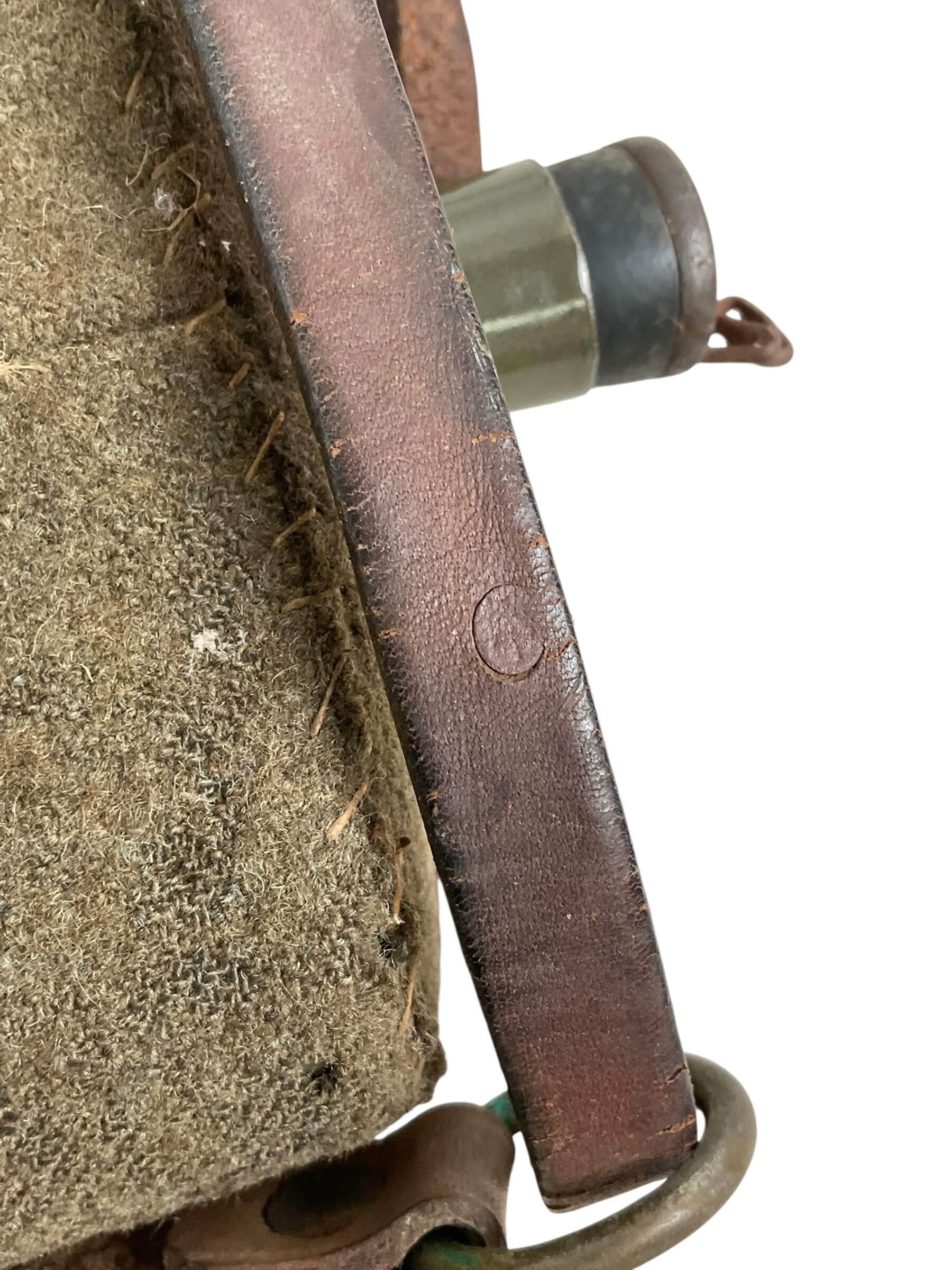 WW1 Canadian CEF Dismounted Canteen and Carrier C Broad Arrowed WW1 Canadian CEF Dismounted Canteen and Carrier C Broad Arrowed