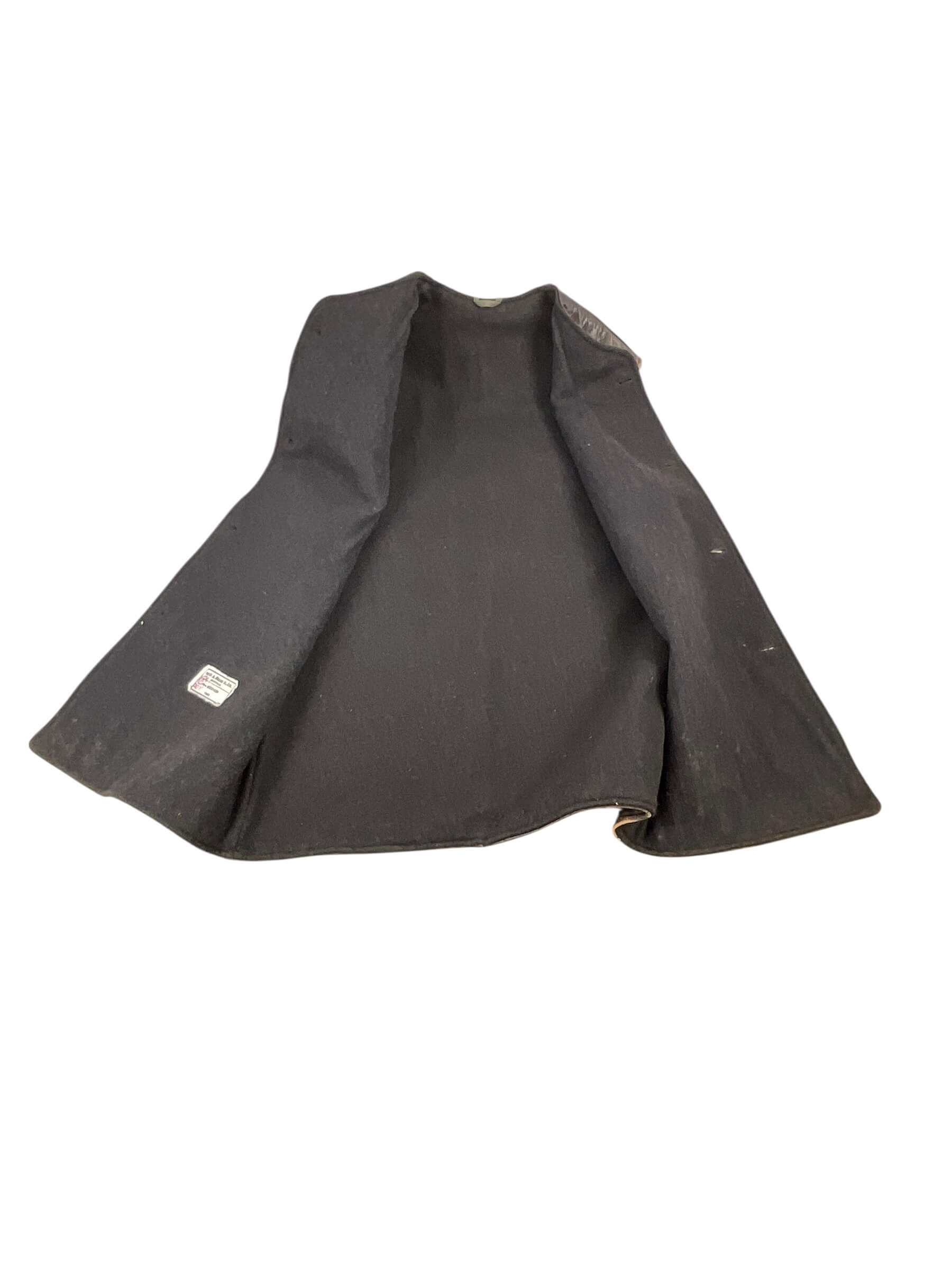 WW2 Canadian Army Leather Jerkin Size Medium Dated 1943 WW2 Canadian Army Leather Jerkin Size Medium Dated 1943