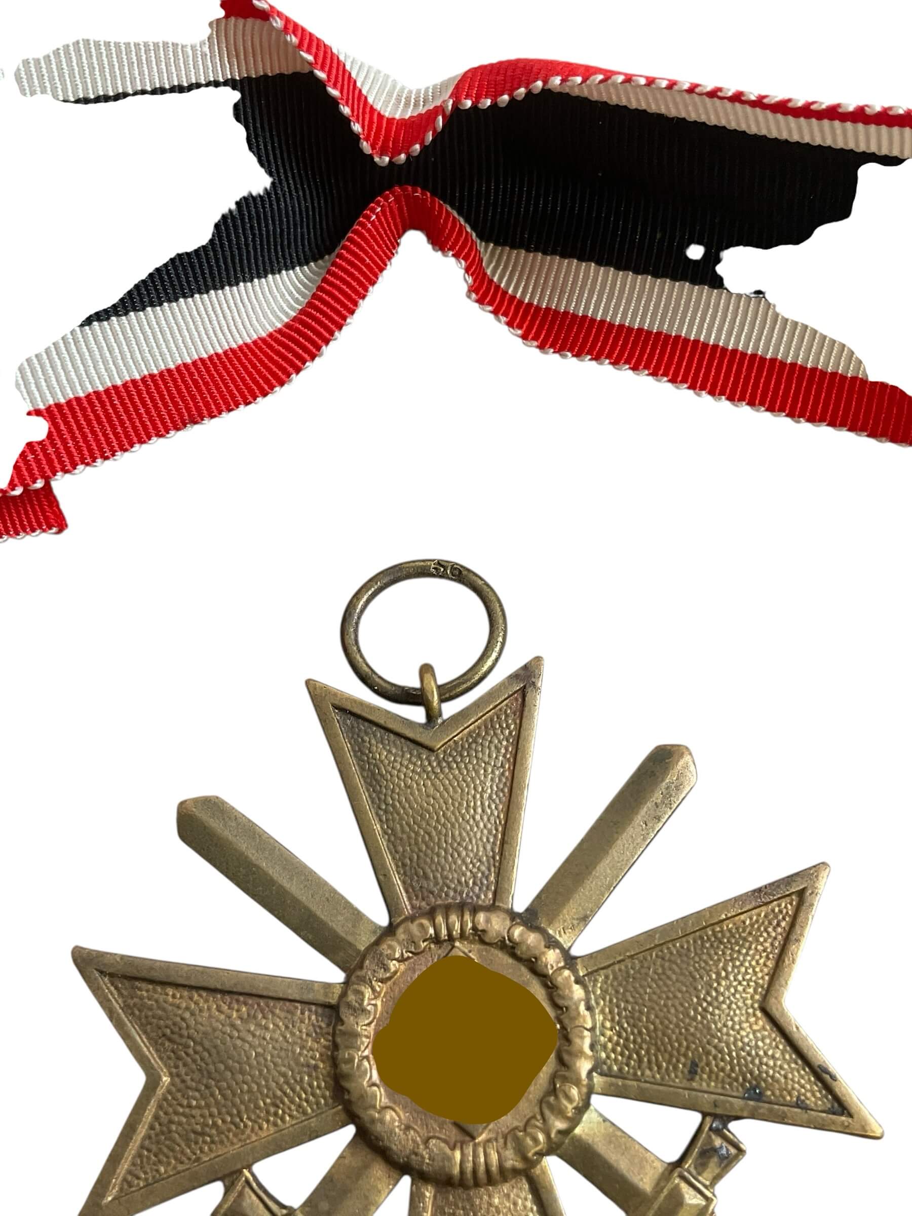 WW2 German War Merit Cross 2nd Class With Swords Maker Robert Hauschild Full Size Medal WW2 German War Merit Cross 2nd Class With Swords Maker Robert Hauschild Full Size Medal