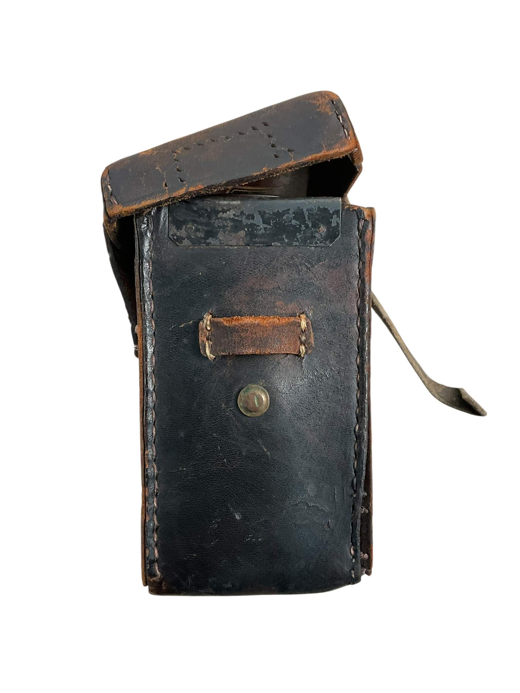 Imperial German Officers Private Purchase Binoculars In Leather Case Imperial German Officers Private Purchase Binoculars In Leather Case