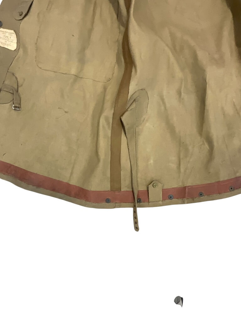 WW2 British Army Dispatch Riders Jacket Dated 1944 Size 6 Broad Arrowed WW2 British Army Dispatch Riders Jacket Dated 1944 Size 6 Broad Arrowed