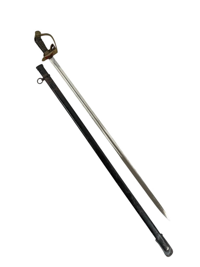 WW1 Imperial German Guards M89 Officers Sword With Scabbard WW1 Imperial German Guards M89 Officers Sword With Scabbard
