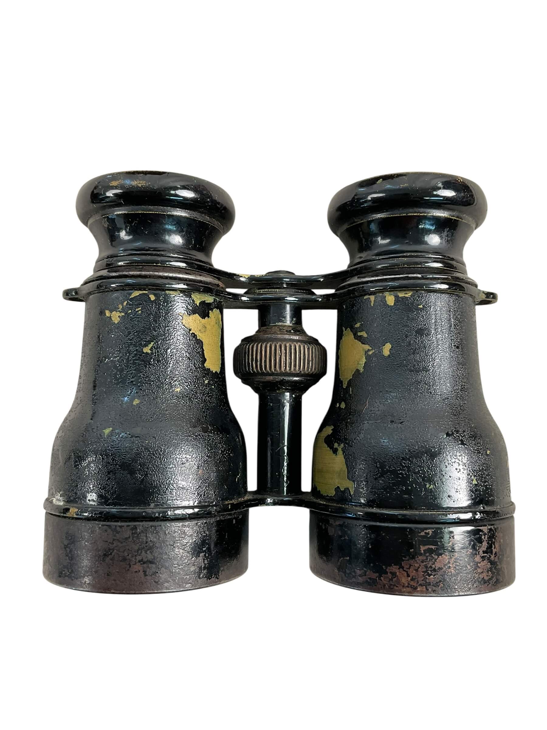 Imperial German Officers Private Purchase Binoculars In Leather Case Imperial German Officers Private Purchase Binoculars In Leather Case