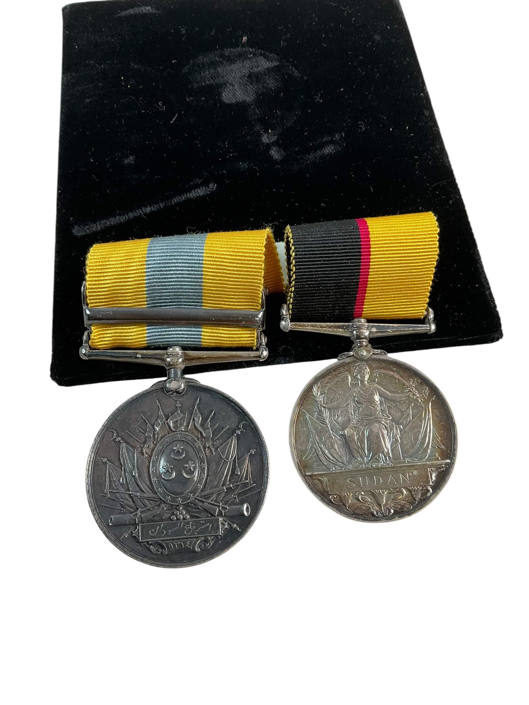 British Sudan Full Size Medal Group X 2 1st Royal Warwickshire Regiment Confirmed on Rolls British Sudan Full Size Medal Group X 2 1st Royal Warwickshire Regiment Confirmed on Rolls
